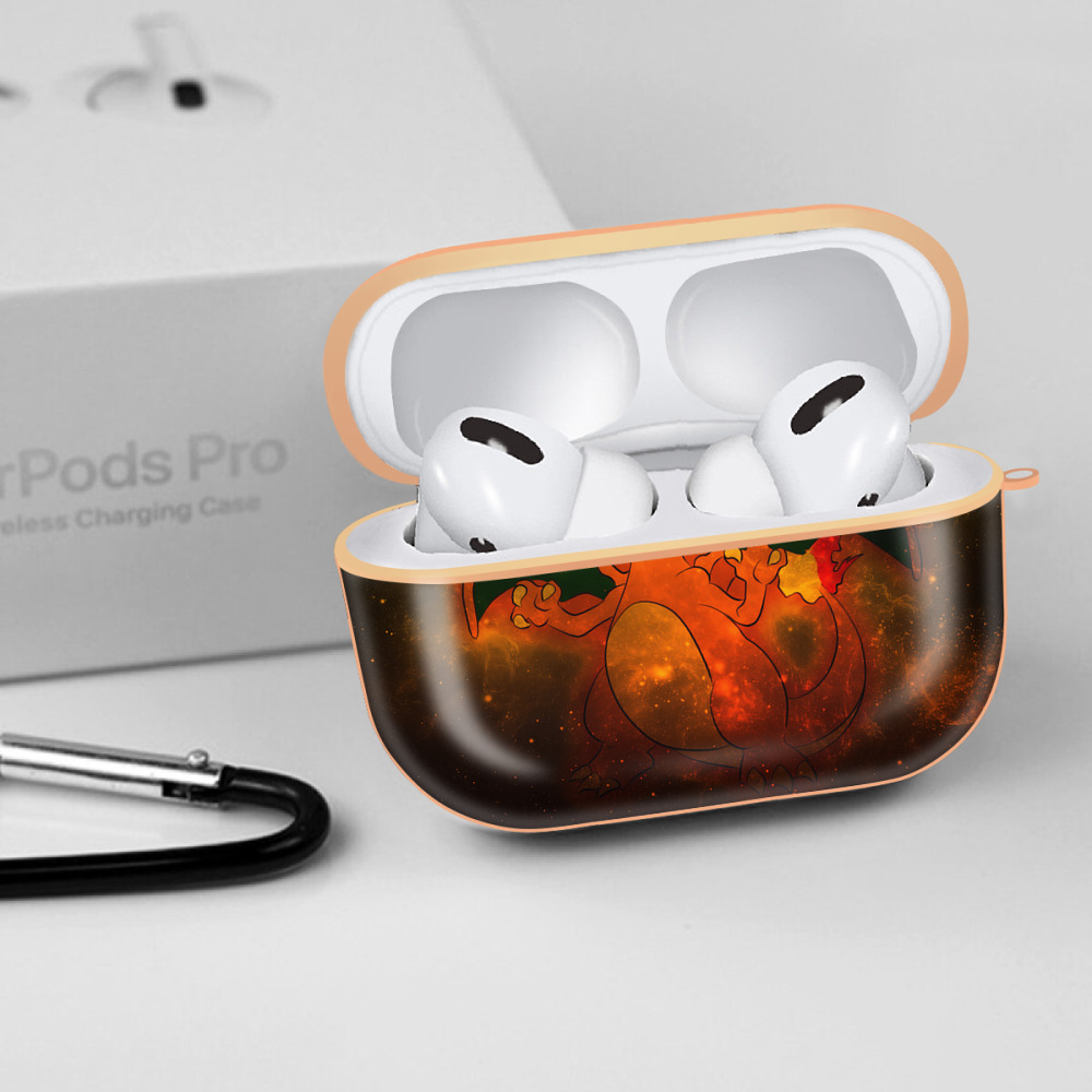 ポケットモンスター Pokémon 【AirPods Pro用】ハードシェル保護ケース｜耐衝撃・防指紋・カラビナ付き商品仕様