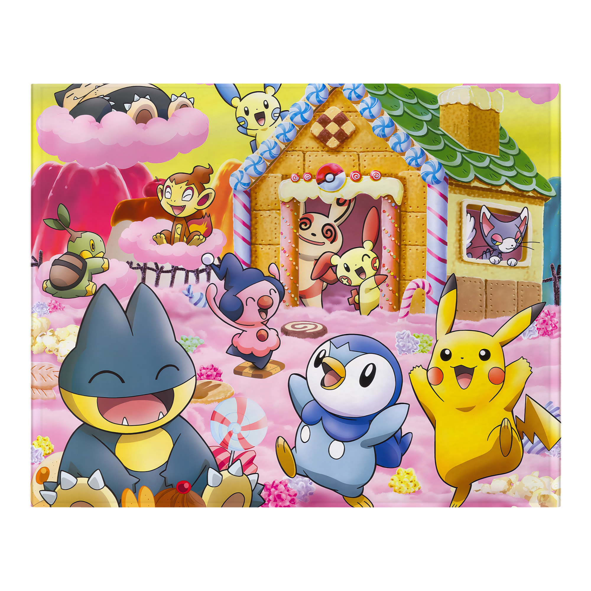 （画像用） ポケットモンスター Pokémon フランネルブランケット・多サイズ対応（横型）