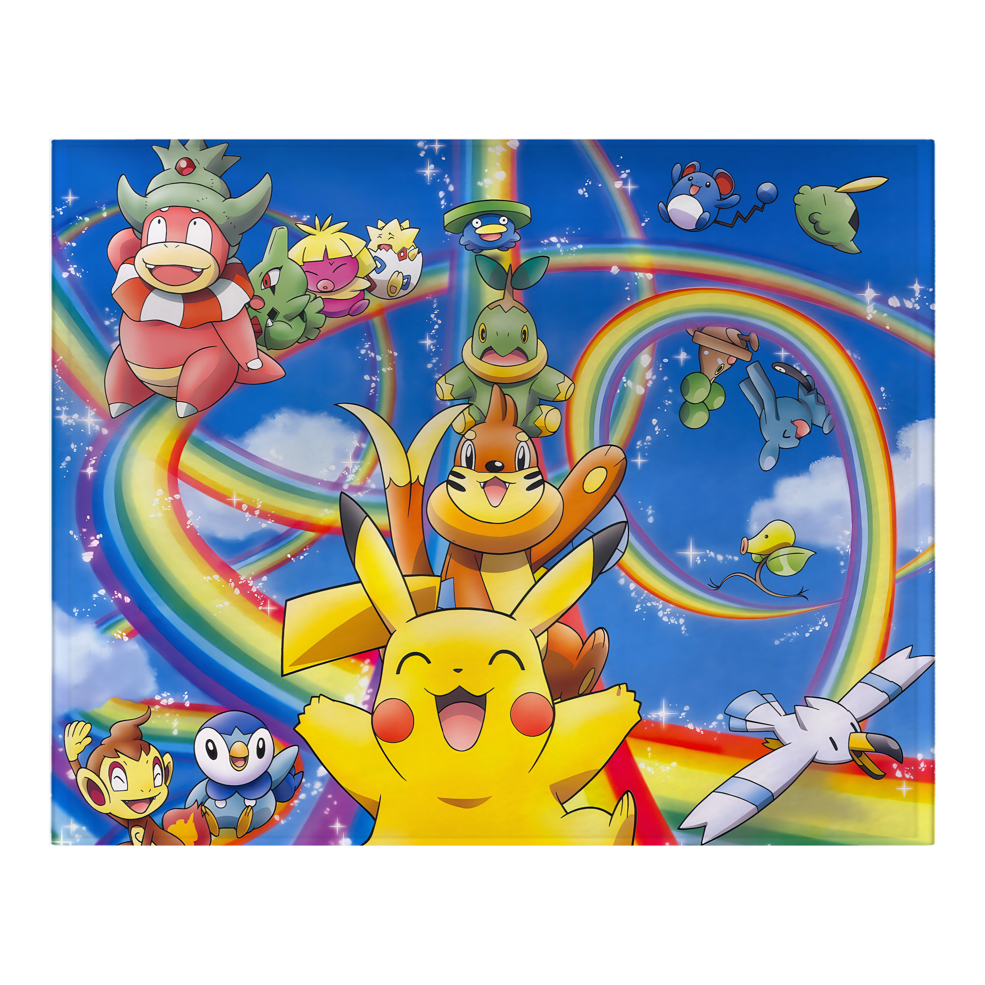 （画像用） ポケットモンスター Pokémon フランネルブランケット・多サイズ対応（横型）