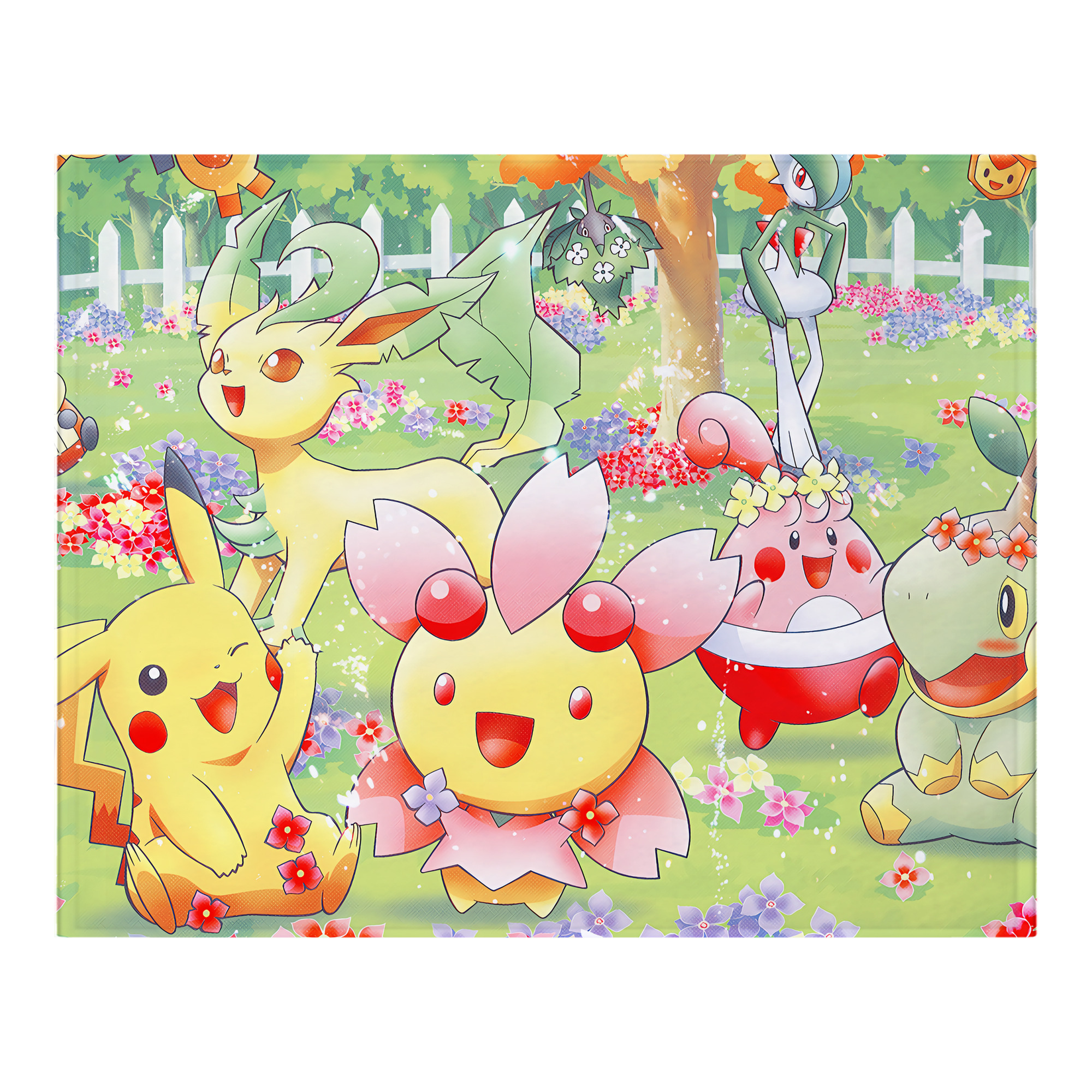 （画像用） ポケットモンスター Pokémon フランネルブランケット・多サイズ対応（横型）