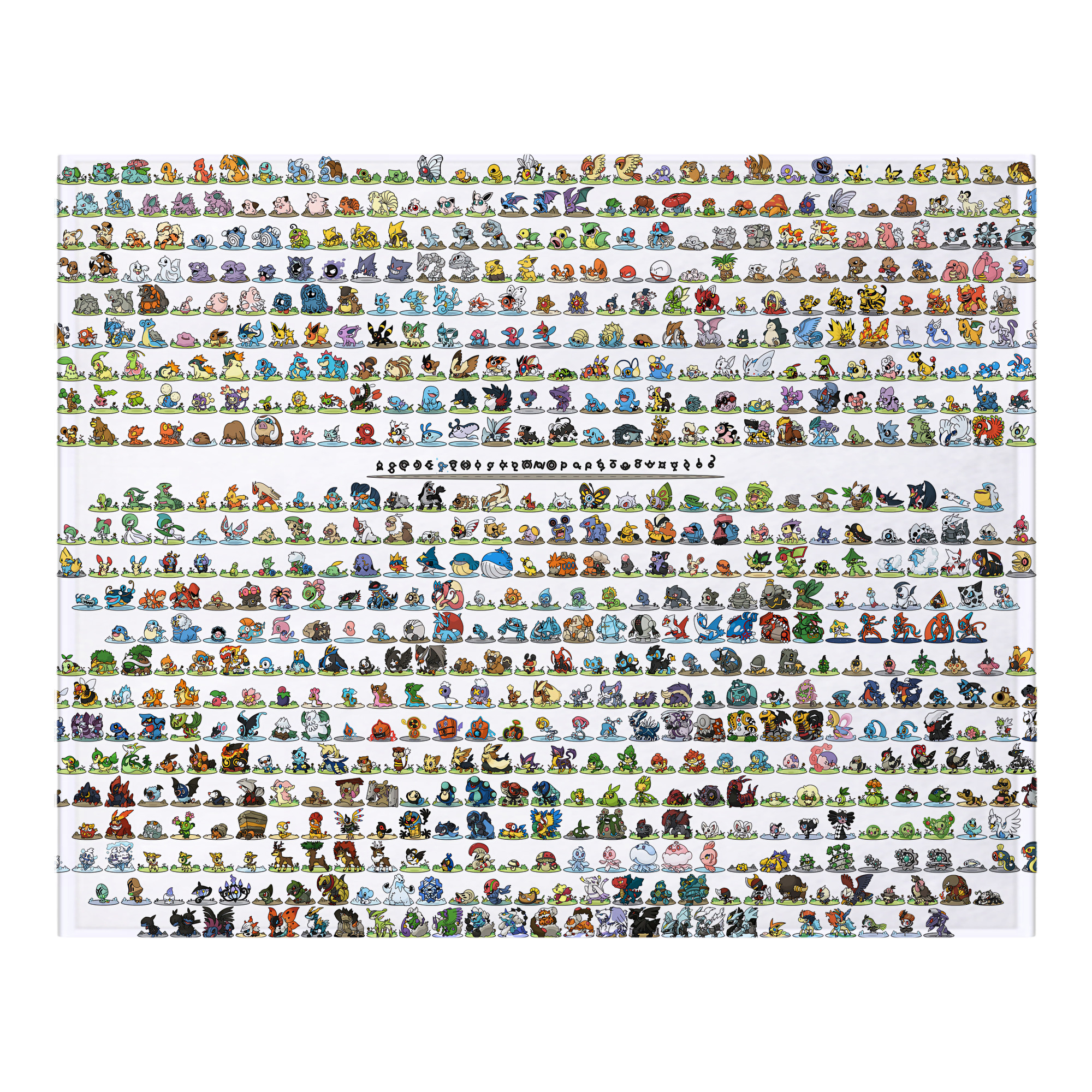 （画像用） ポケットモンスター Pokémon フランネルブランケット・多サイズ対応（横型）