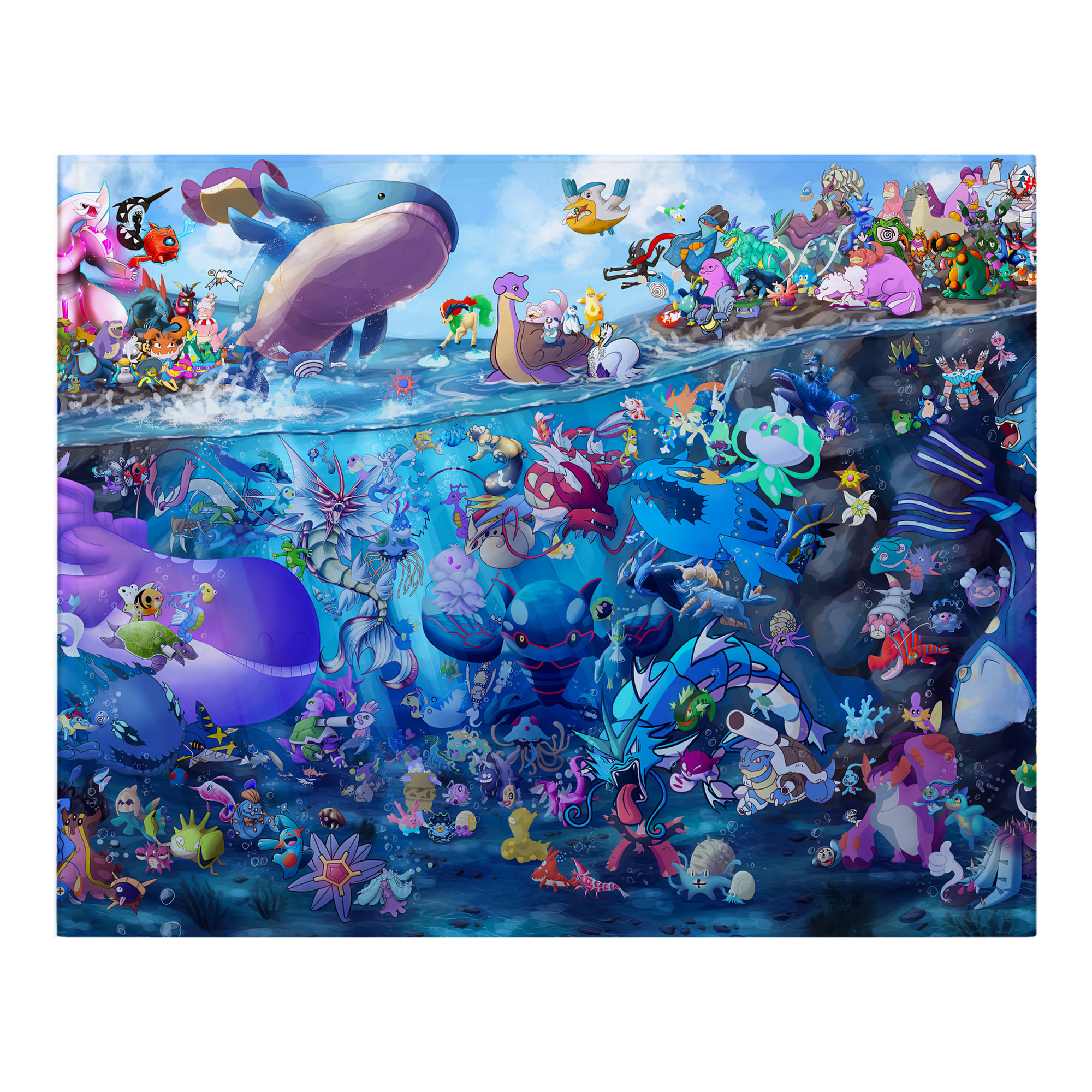 （画像用） ポケットモンスター Pokémon フランネルブランケット・多サイズ対応（横型）