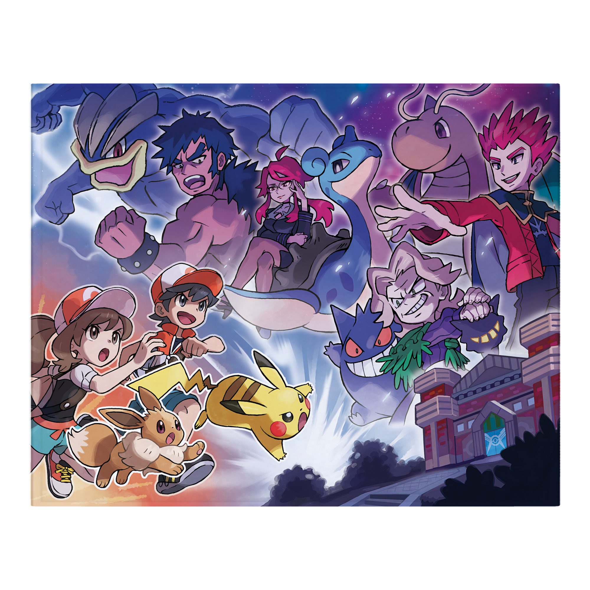 （画像用） ポケットモンスター Pokémon フランネルブランケット・多サイズ対応（横型）
