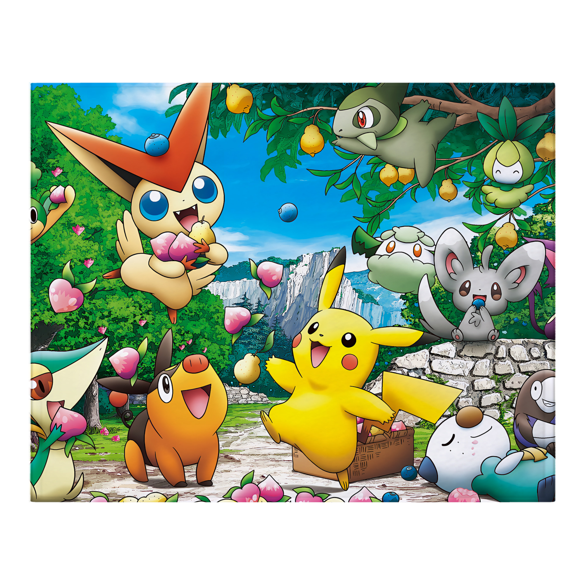 （画像用） ポケットモンスター Pokémon フランネルブランケット・多サイズ対応（横型）
