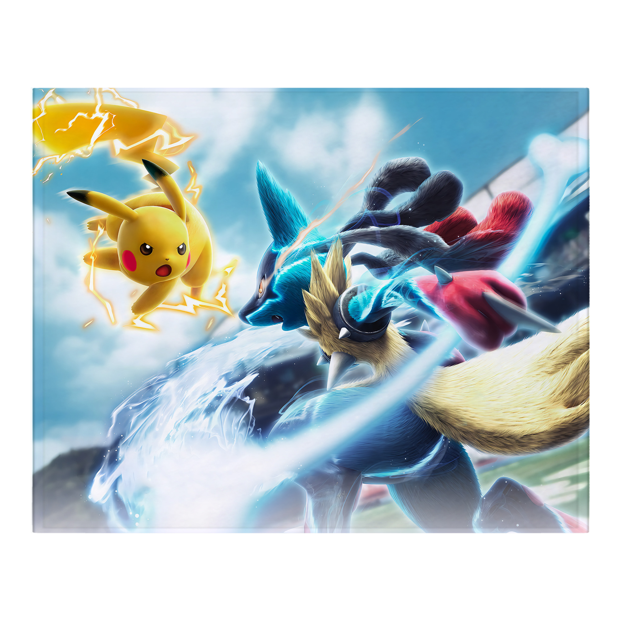 （画像用） ポケットモンスター Pokémon フランネルブランケット・多サイズ対応（横型）