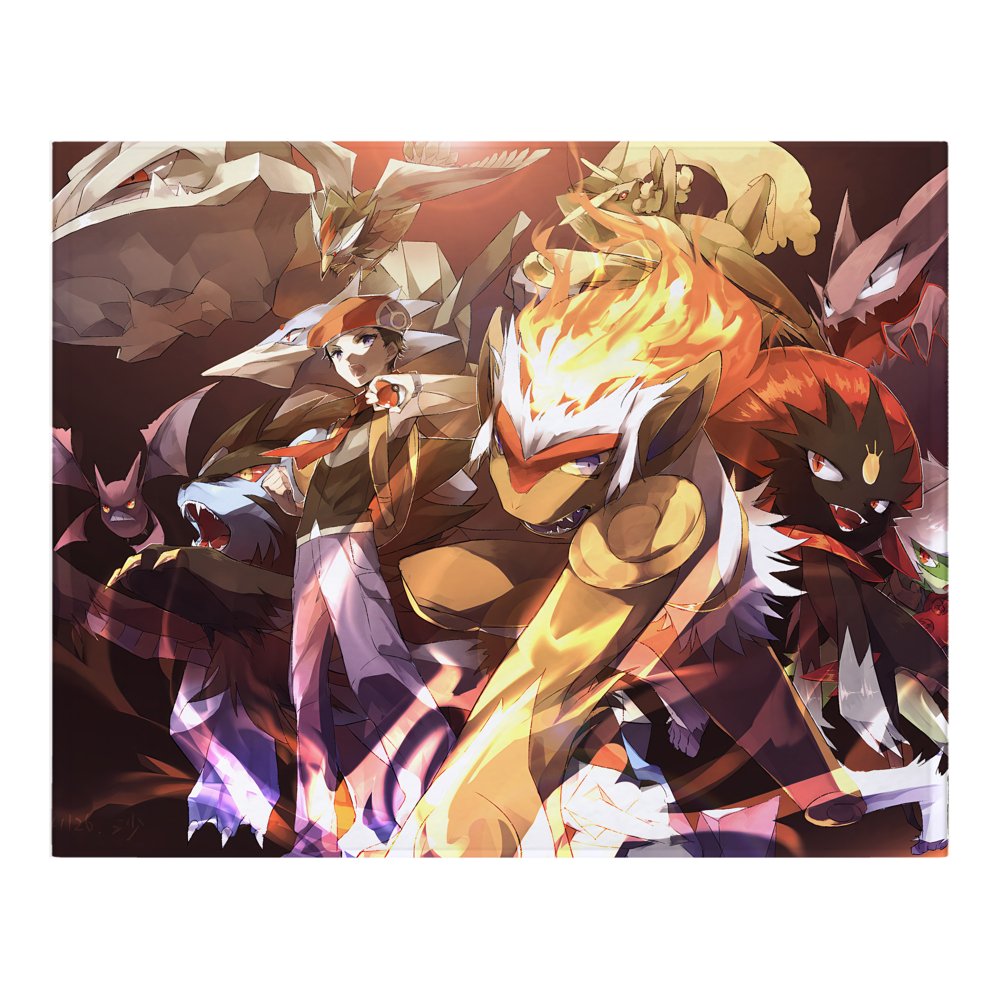 （画像用） ポケットモンスター Pokémon フランネルブランケット・多サイズ対応（横型）