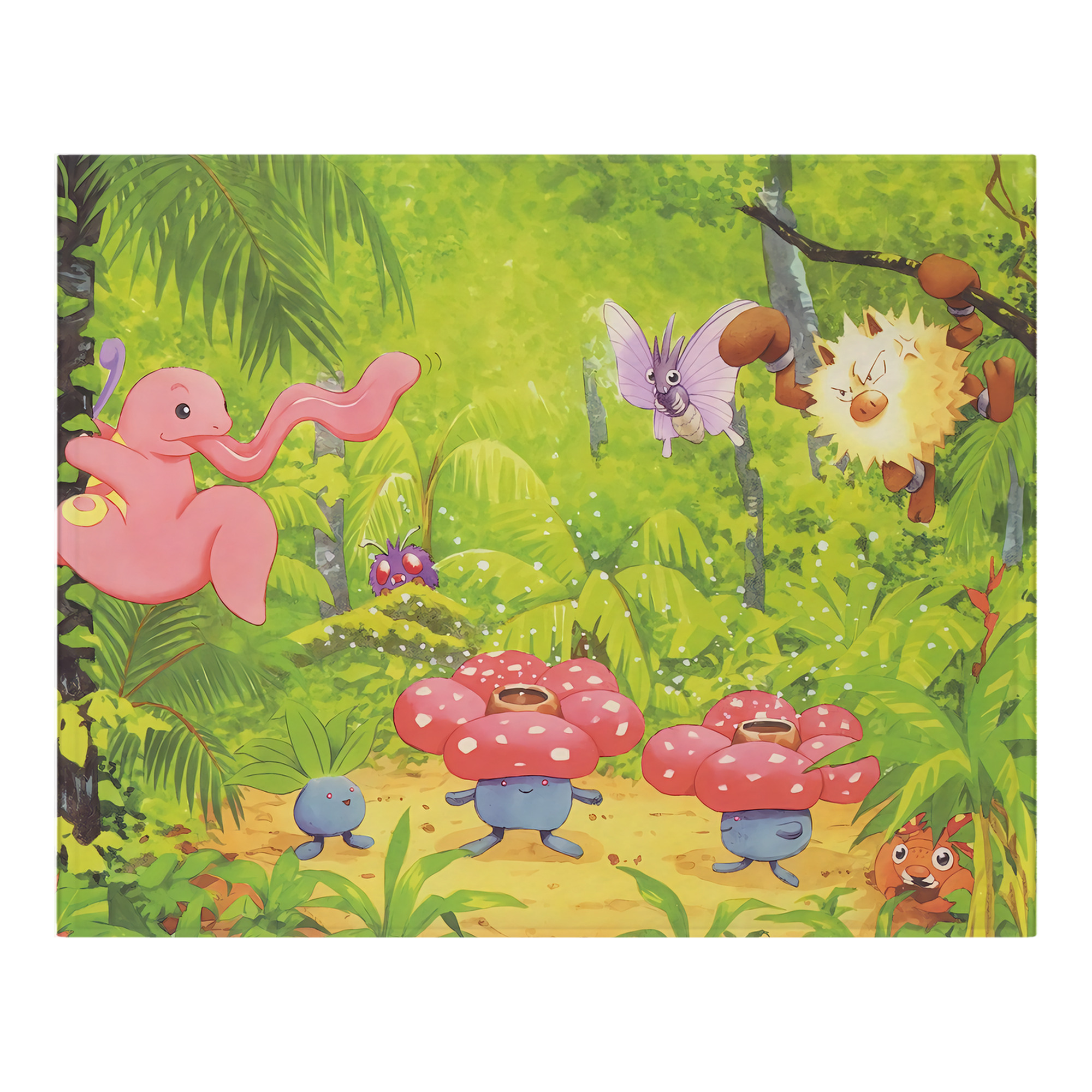 （画像用） ポケットモンスター Pokémon フランネルブランケット・多サイズ対応（横型）