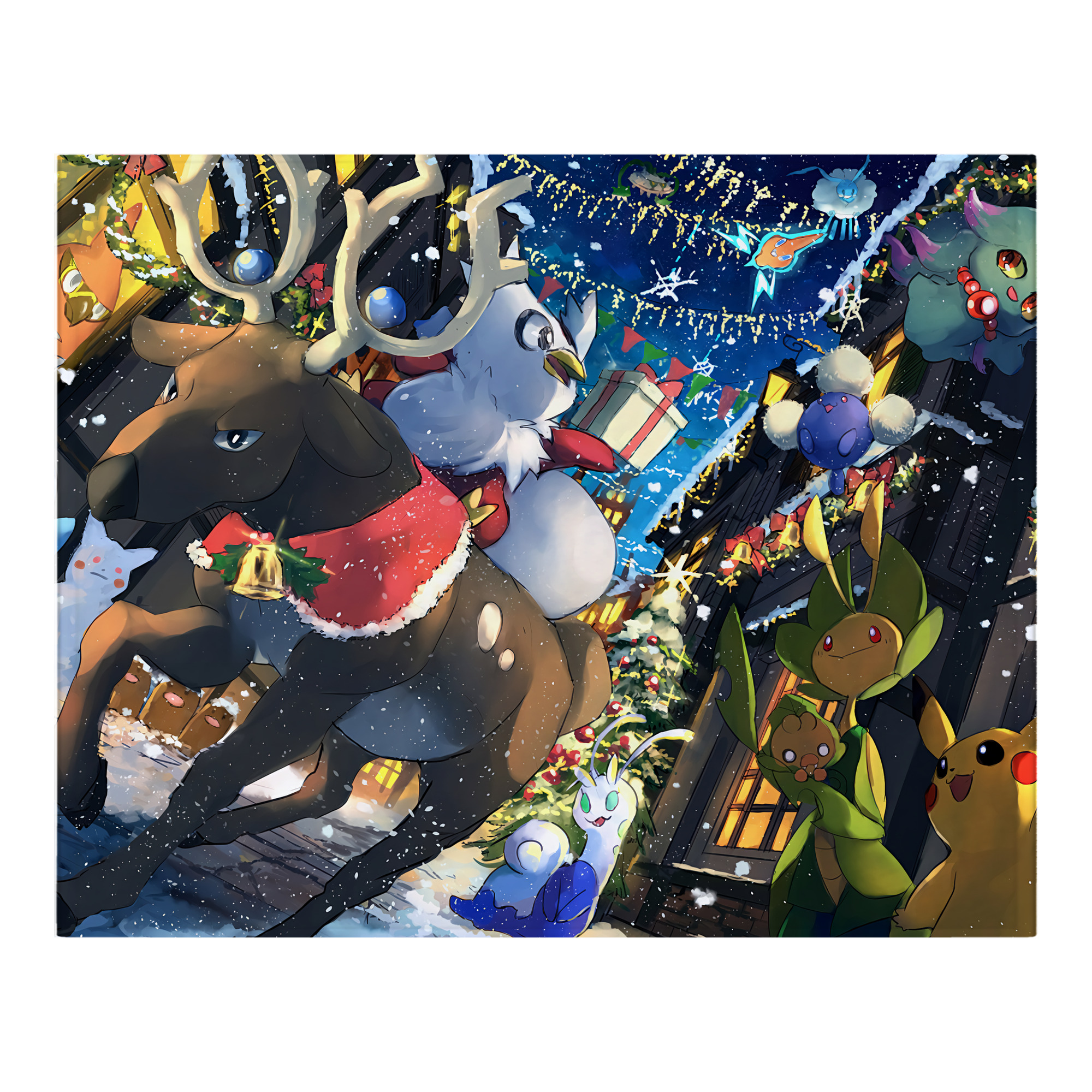（画像用） ポケットモンスター Pokémon フランネルブランケット・多サイズ対応（横型）