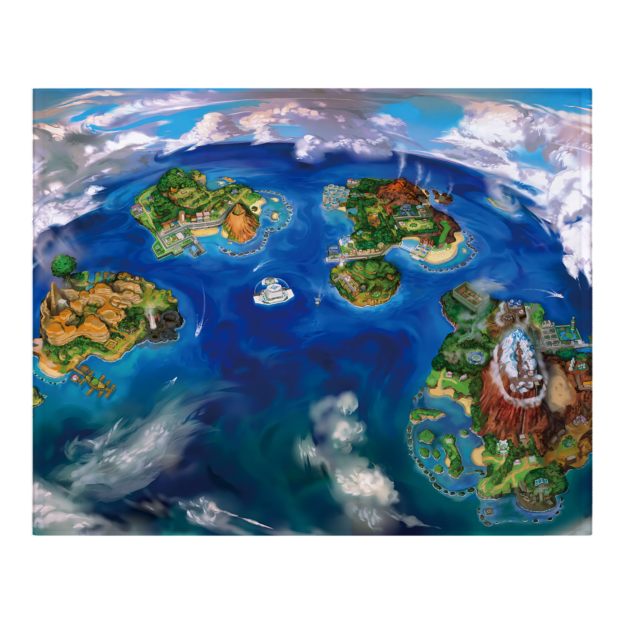 （画像用） ポケットモンスター Pokémon フランネルブランケット・多サイズ対応（横型）