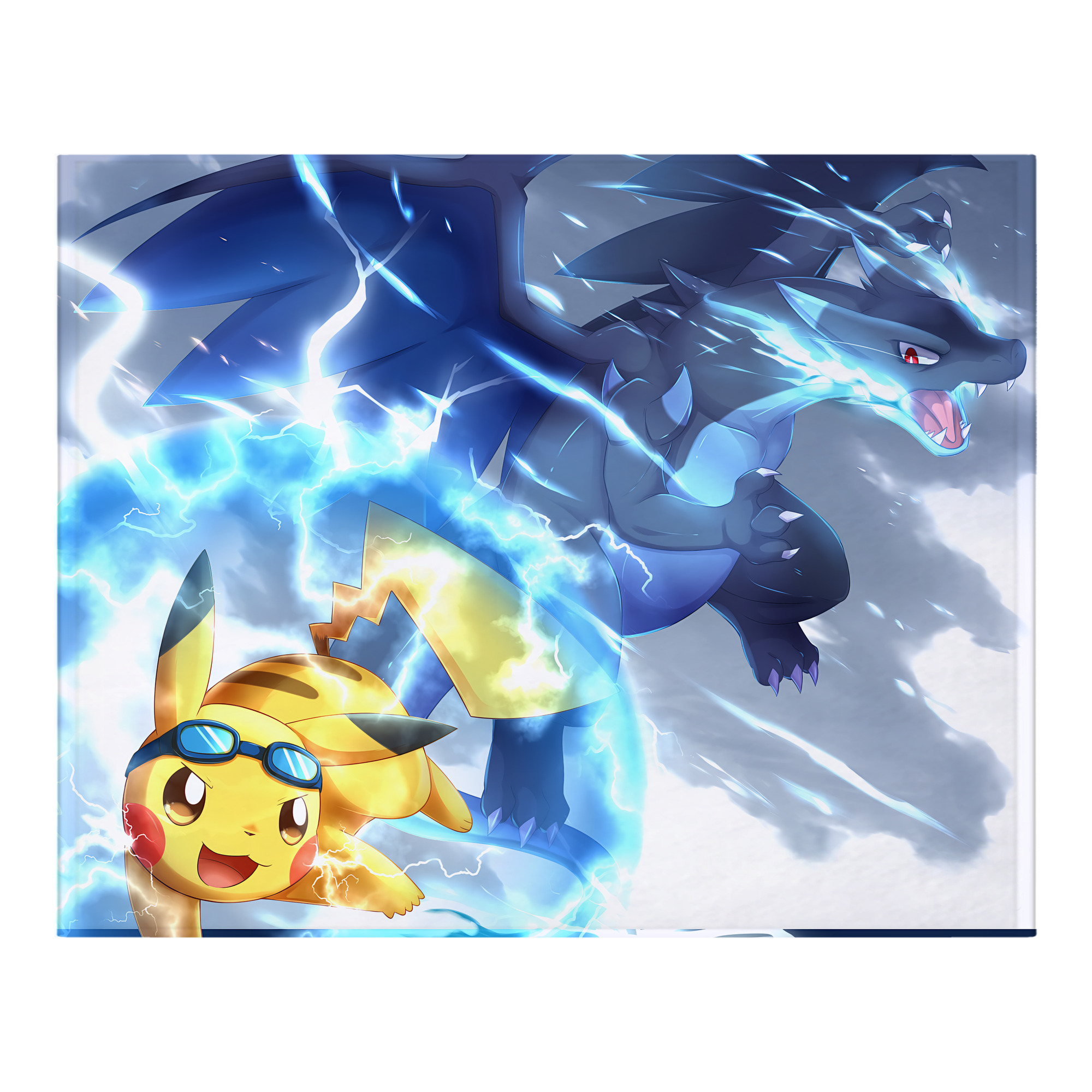 （画像用） ポケットモンスター Pokémon フランネルブランケット・多サイズ対応（横型）