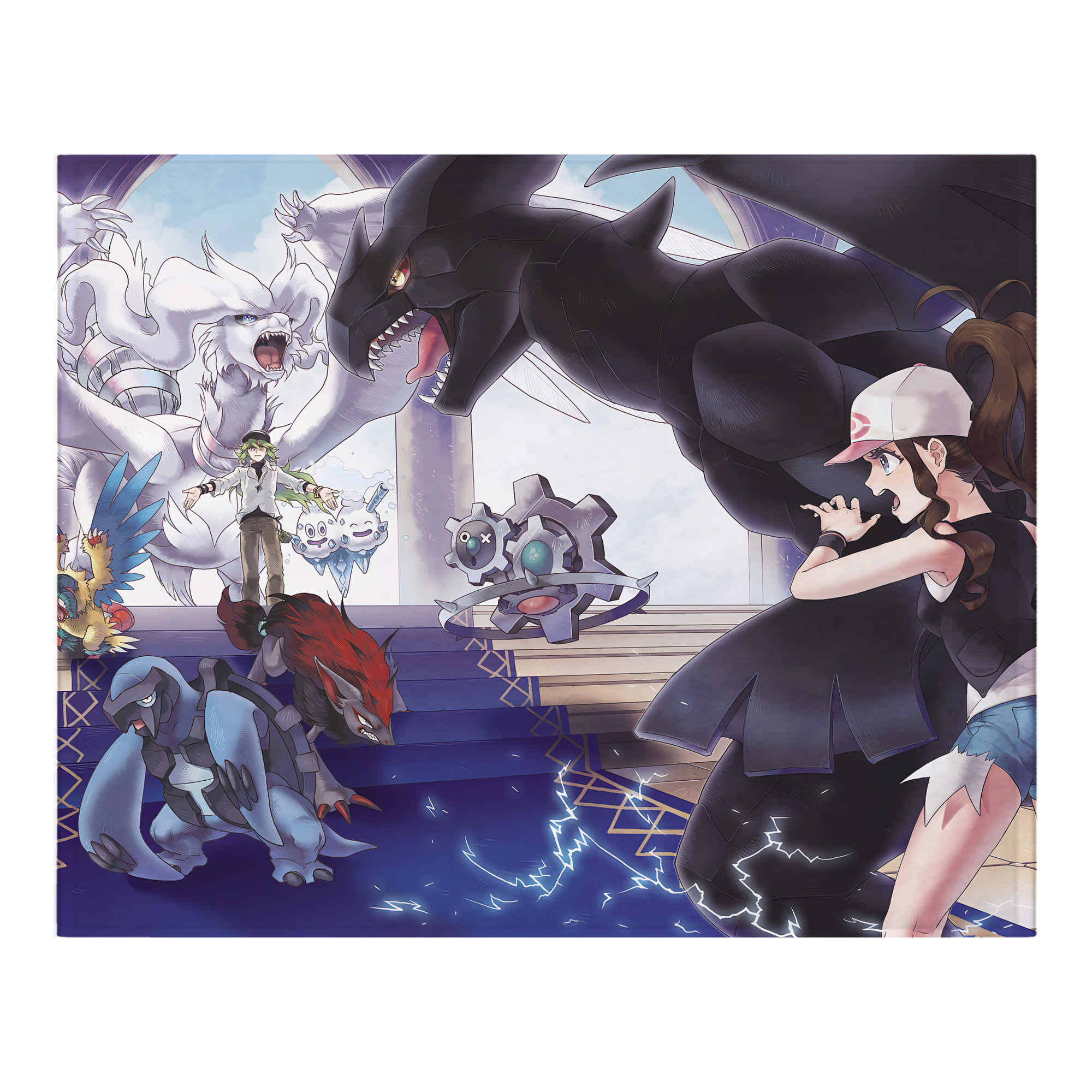 （画像用） ポケットモンスター Pokémon フランネルブランケット・多サイズ対応（横型）