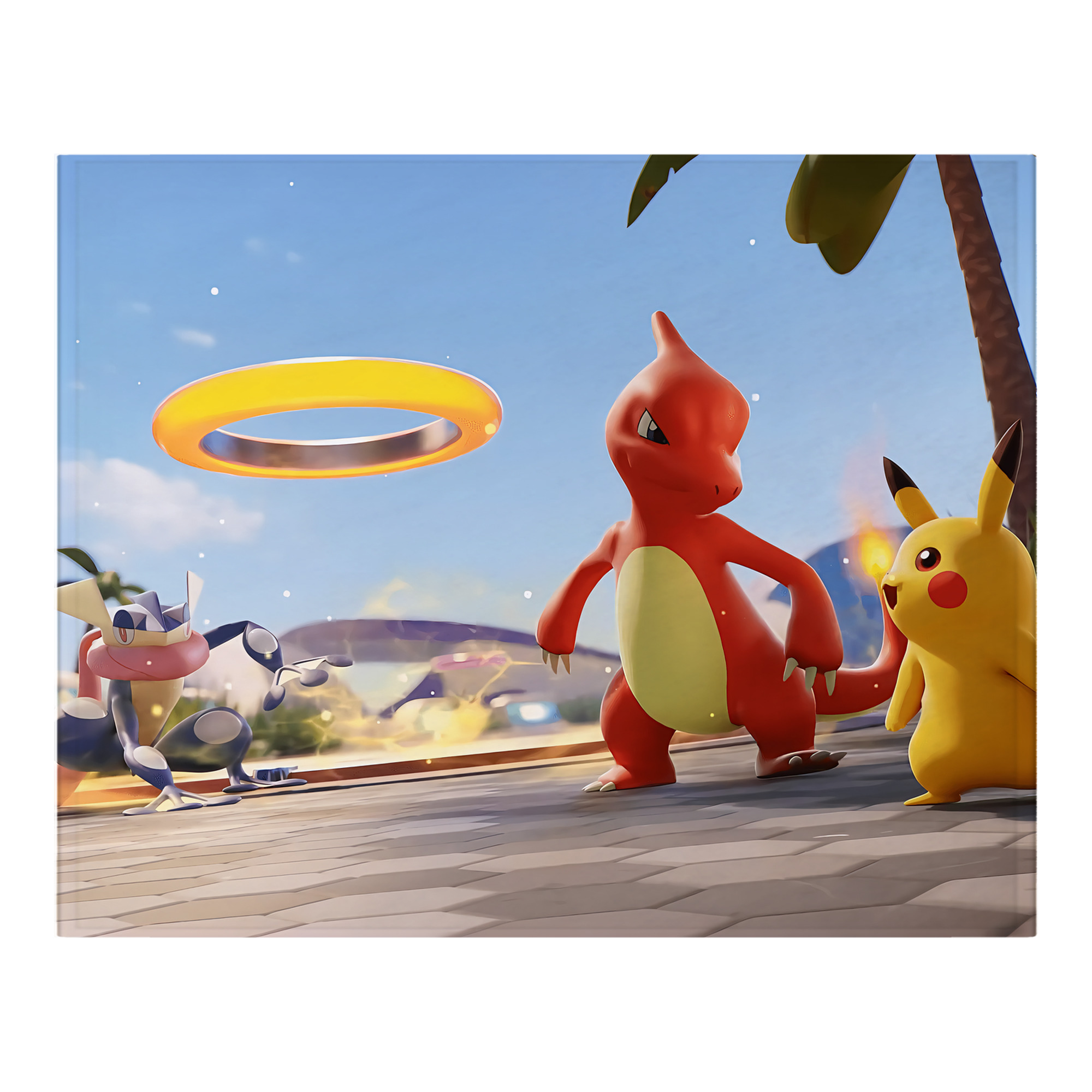 （画像用） ポケットモンスター Pokémon フランネルブランケット・多サイズ対応（横型）