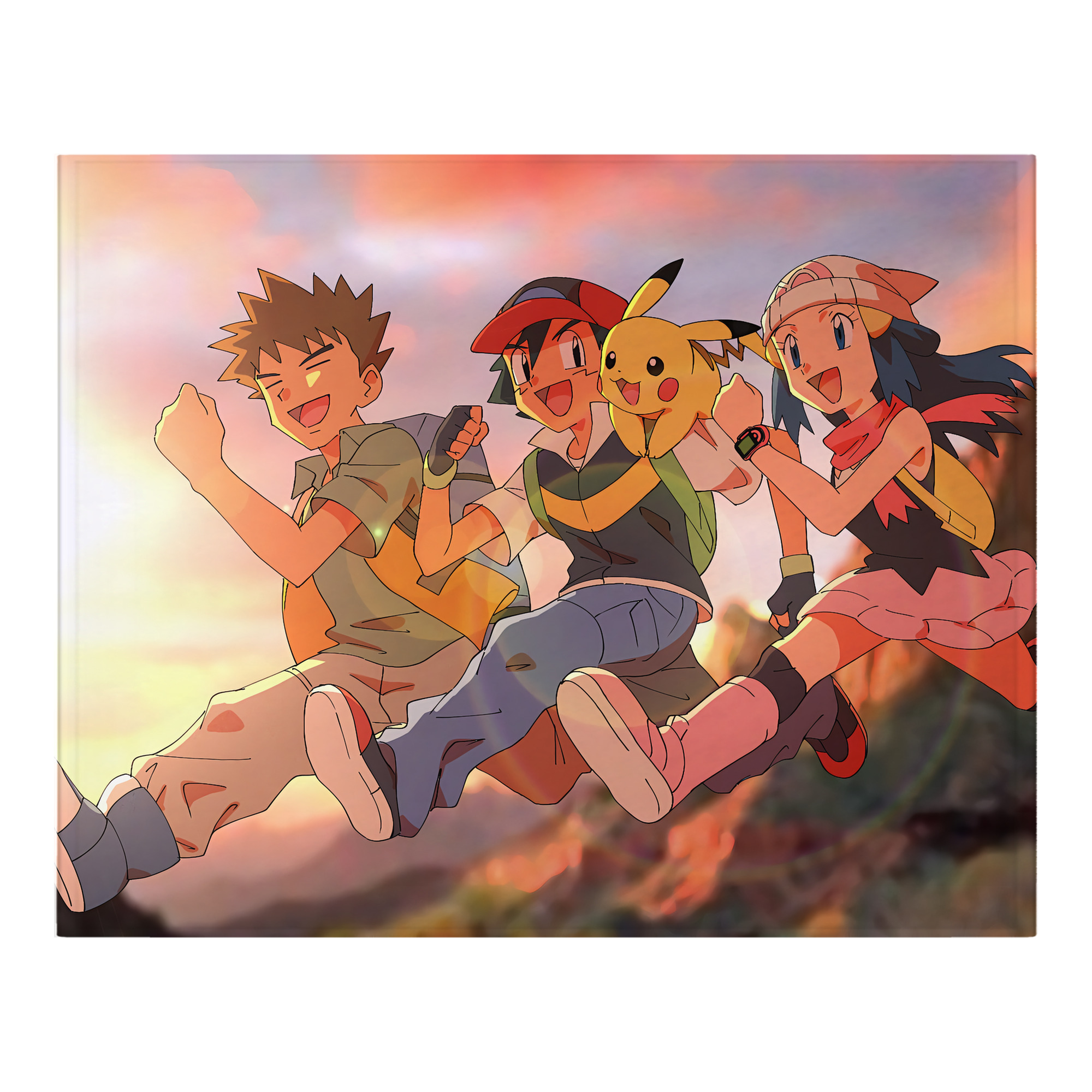 （画像用） ポケットモンスター Pokémon フランネルブランケット・多サイズ対応（横型）