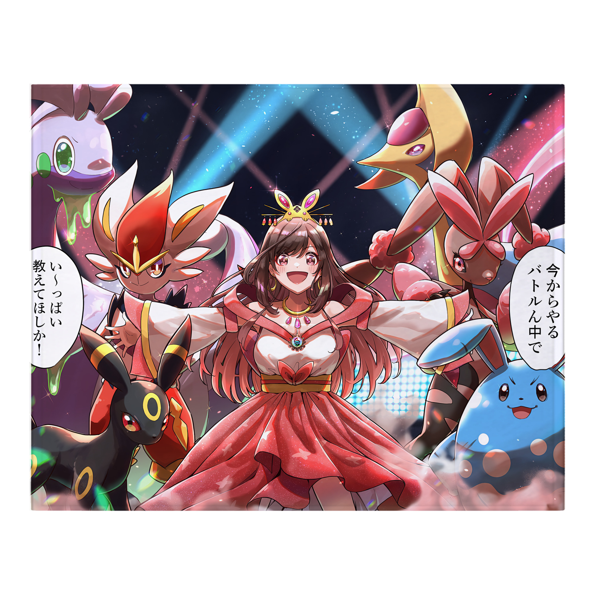 （画像用） ポケットモンスター Pokémon フランネルブランケット・多サイズ対応（横型）