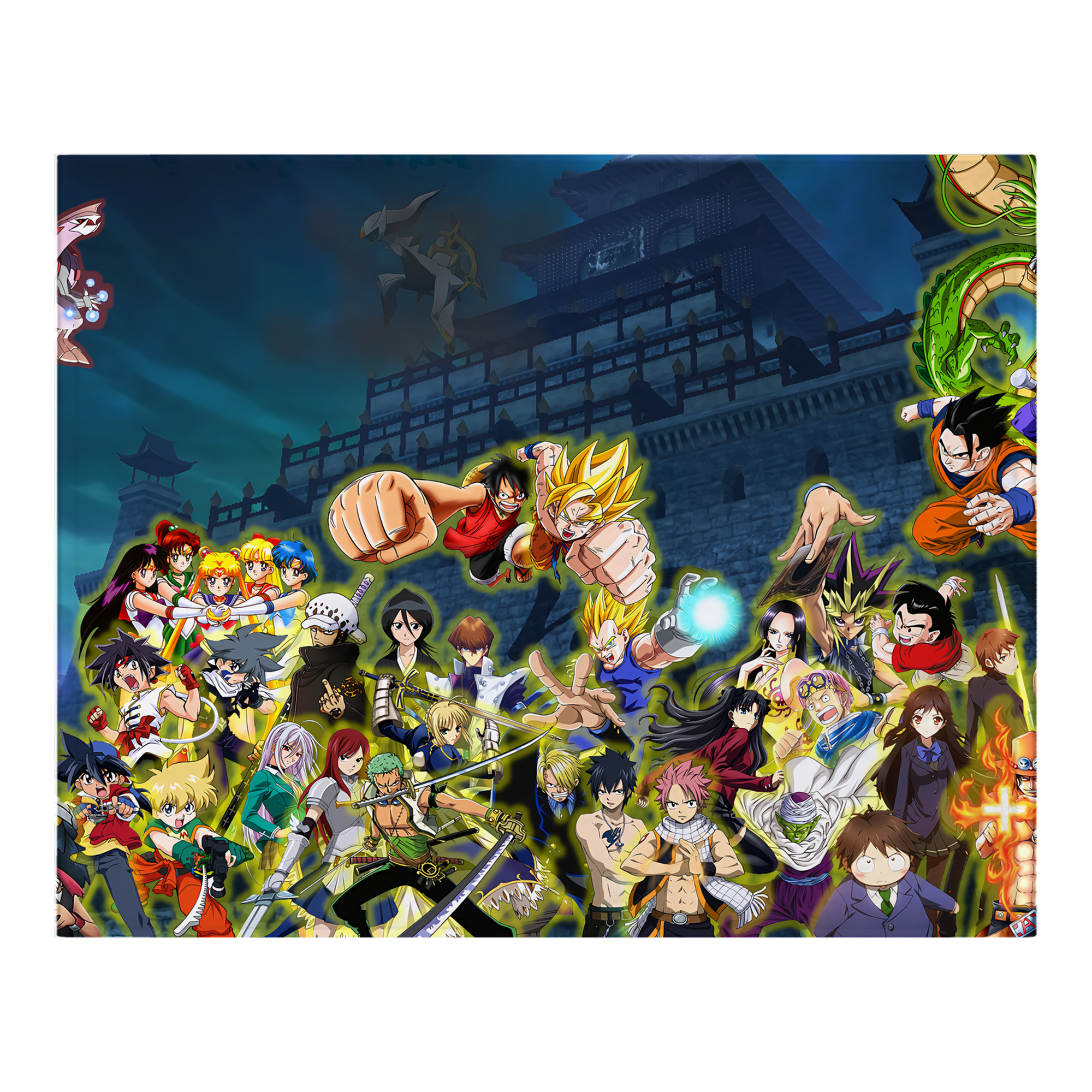 （画像用） ポケットモンスター Pokémon フランネルブランケット・多サイズ対応（横型）