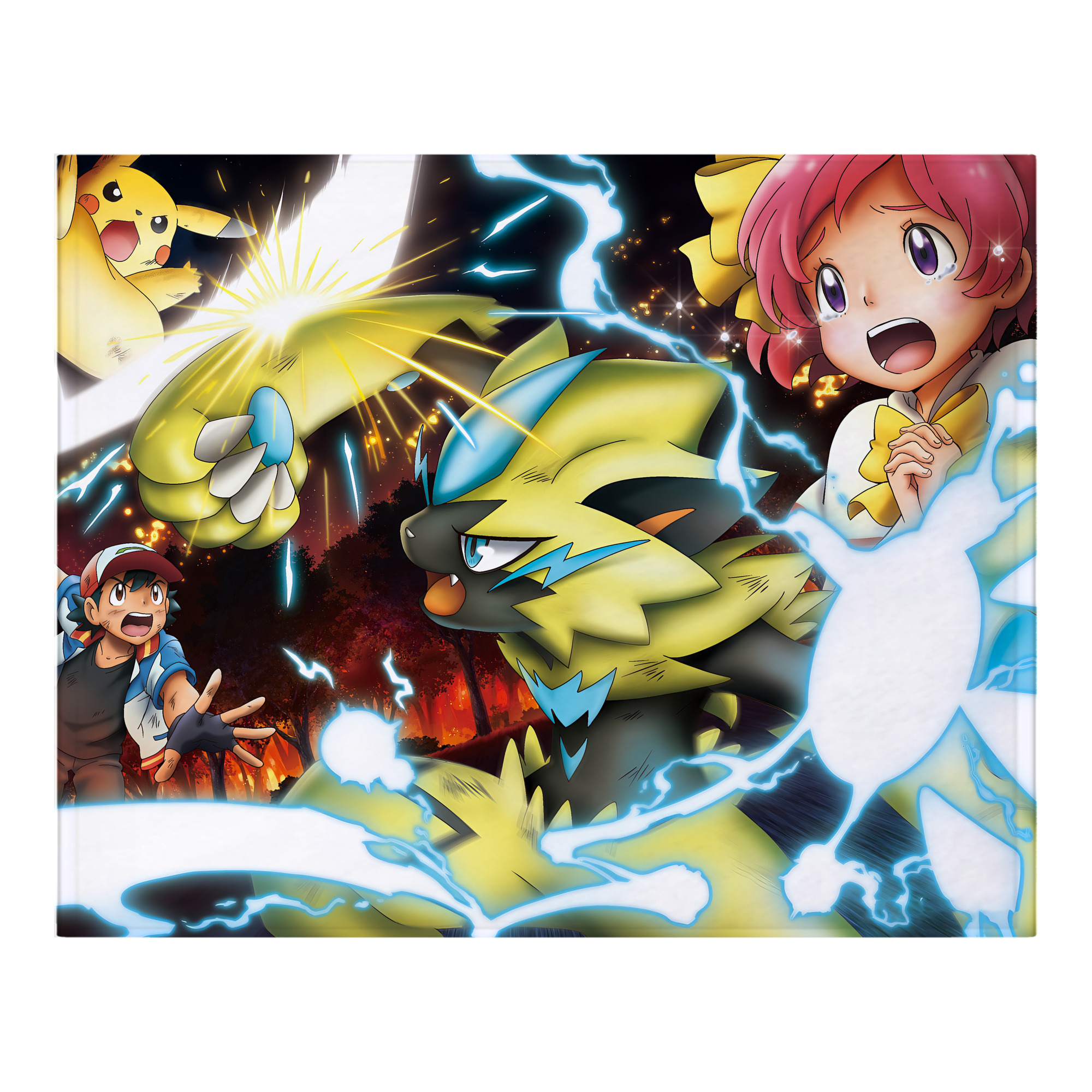 （画像用） ポケットモンスター Pokémon フランネルブランケット・多サイズ対応（横型）
