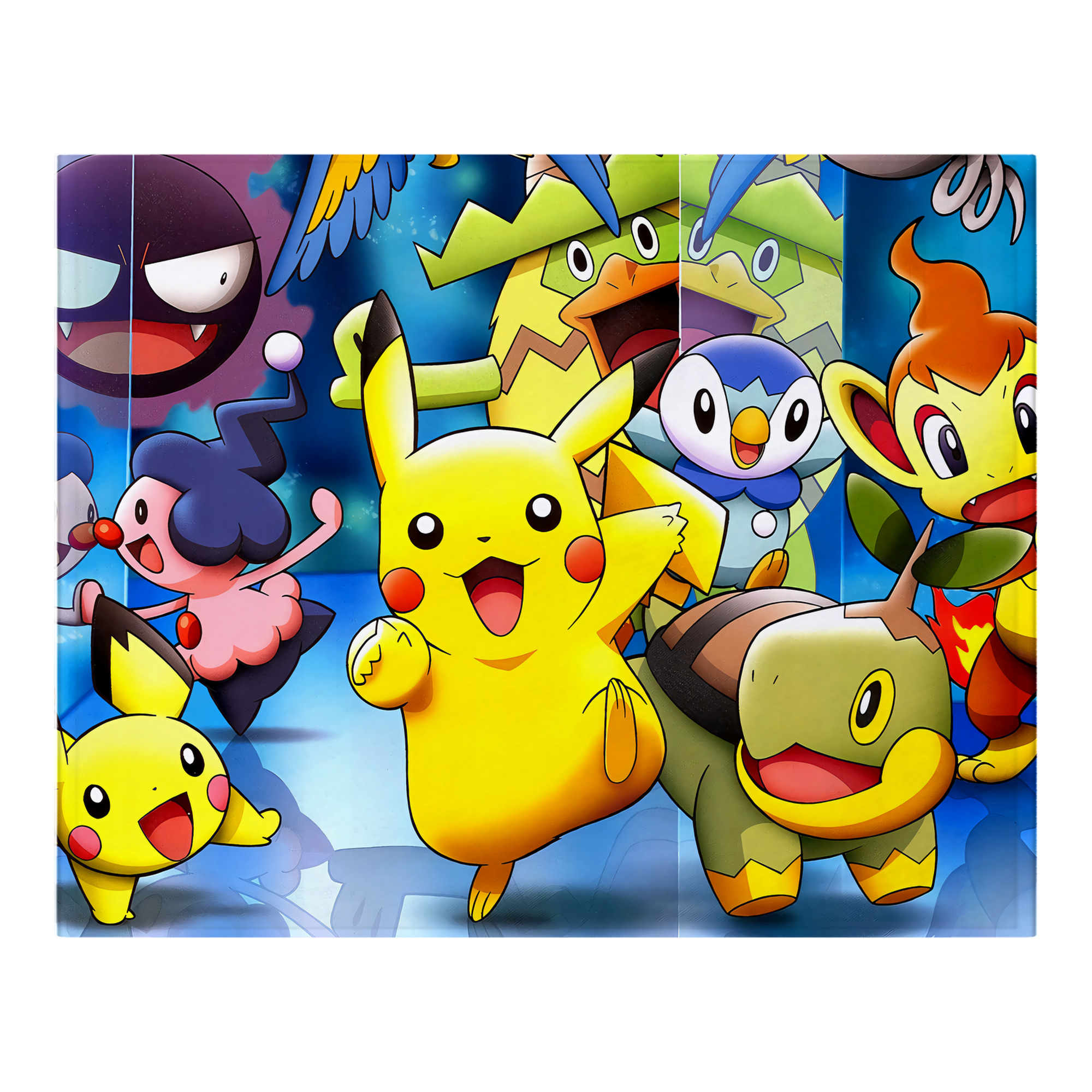 （画像用） ポケットモンスター Pokémon フランネルブランケット・多サイズ対応（横型）