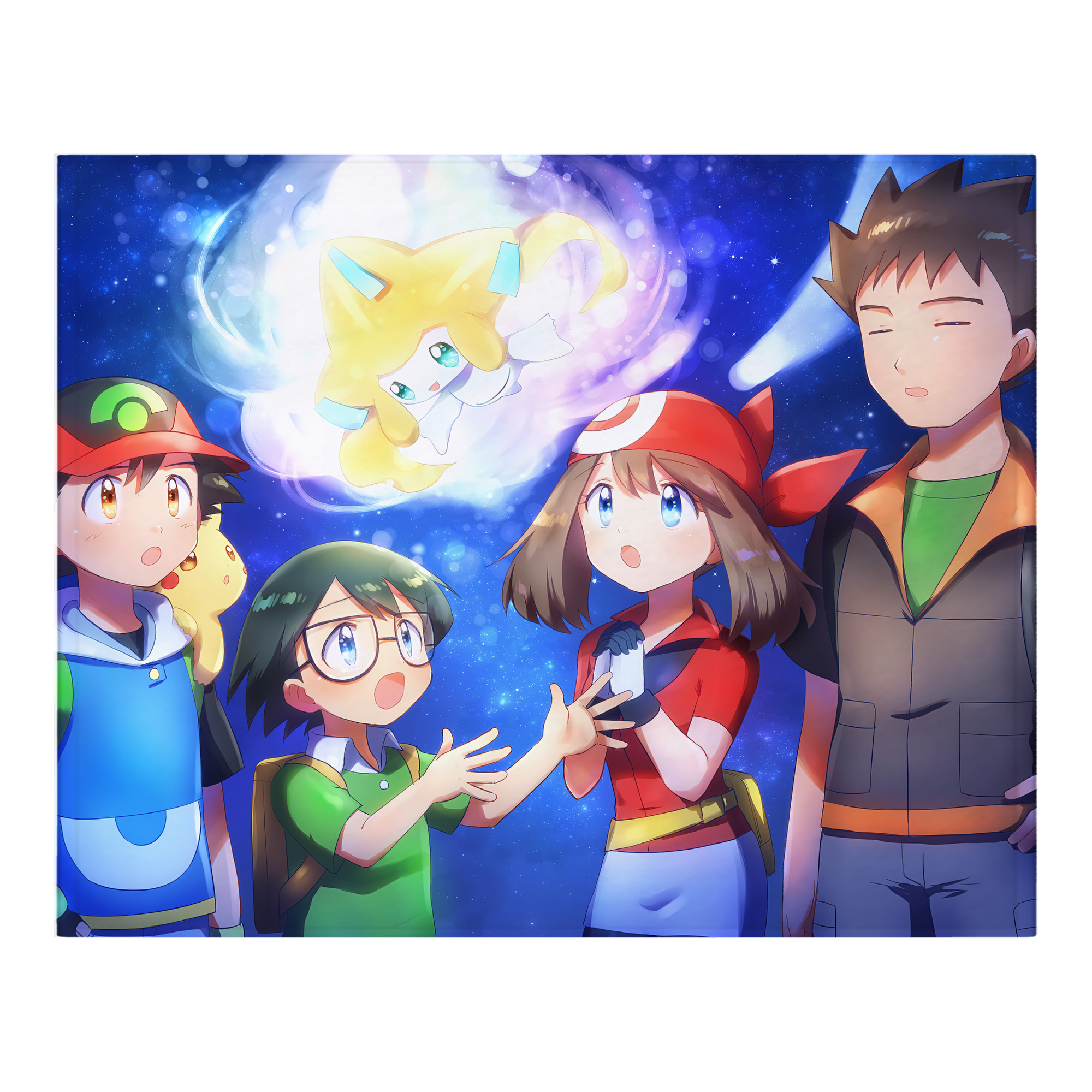 （画像用） ポケットモンスター Pokémon フランネルブランケット・多サイズ対応（横型）