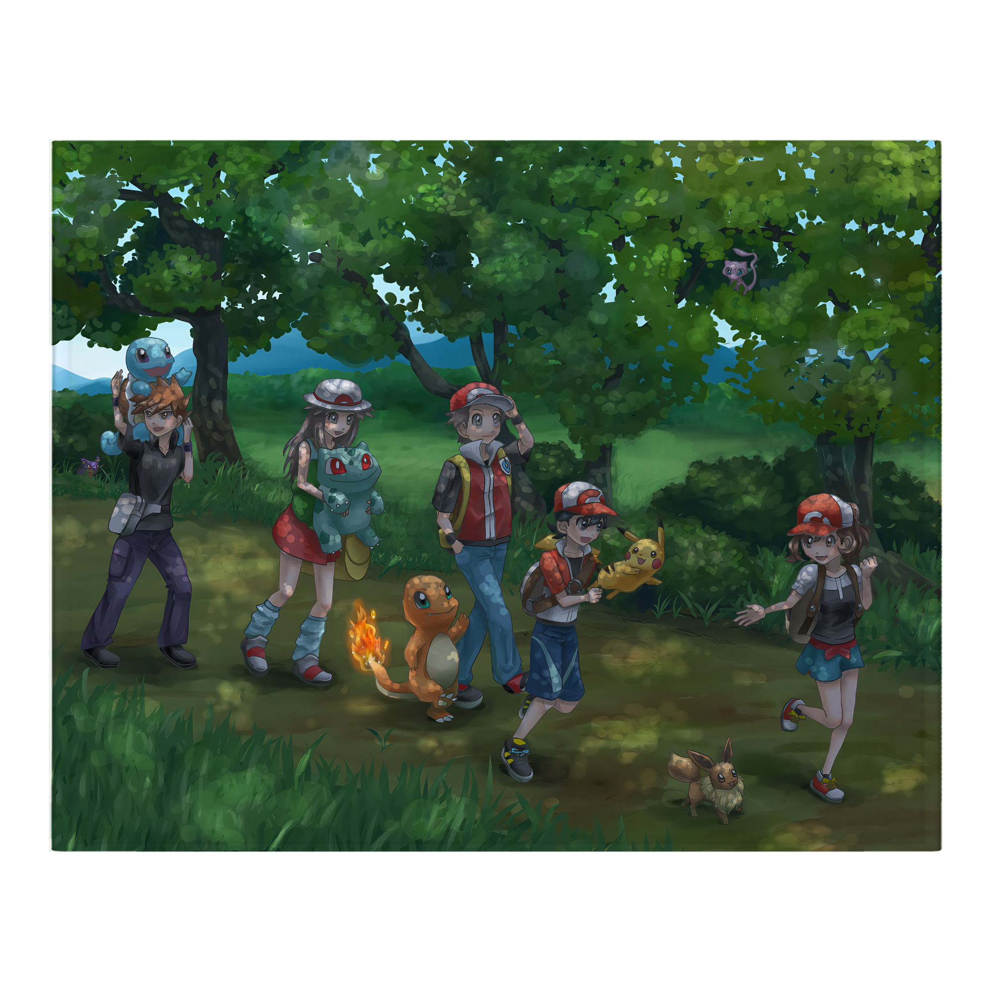 （画像用） ポケットモンスター Pokémon フランネルブランケット・多サイズ対応（横型）
