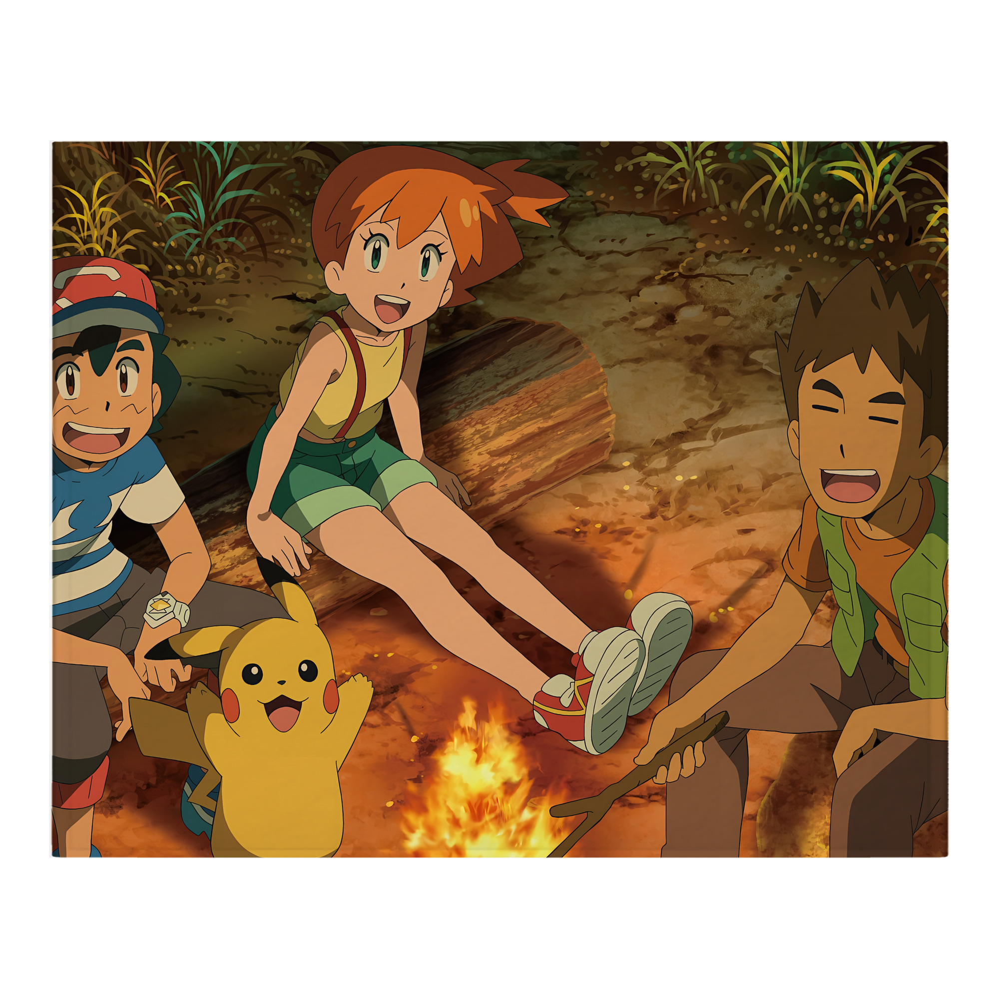 （画像用） ポケットモンスター Pokémon フランネルブランケット・多サイズ対応（横型）