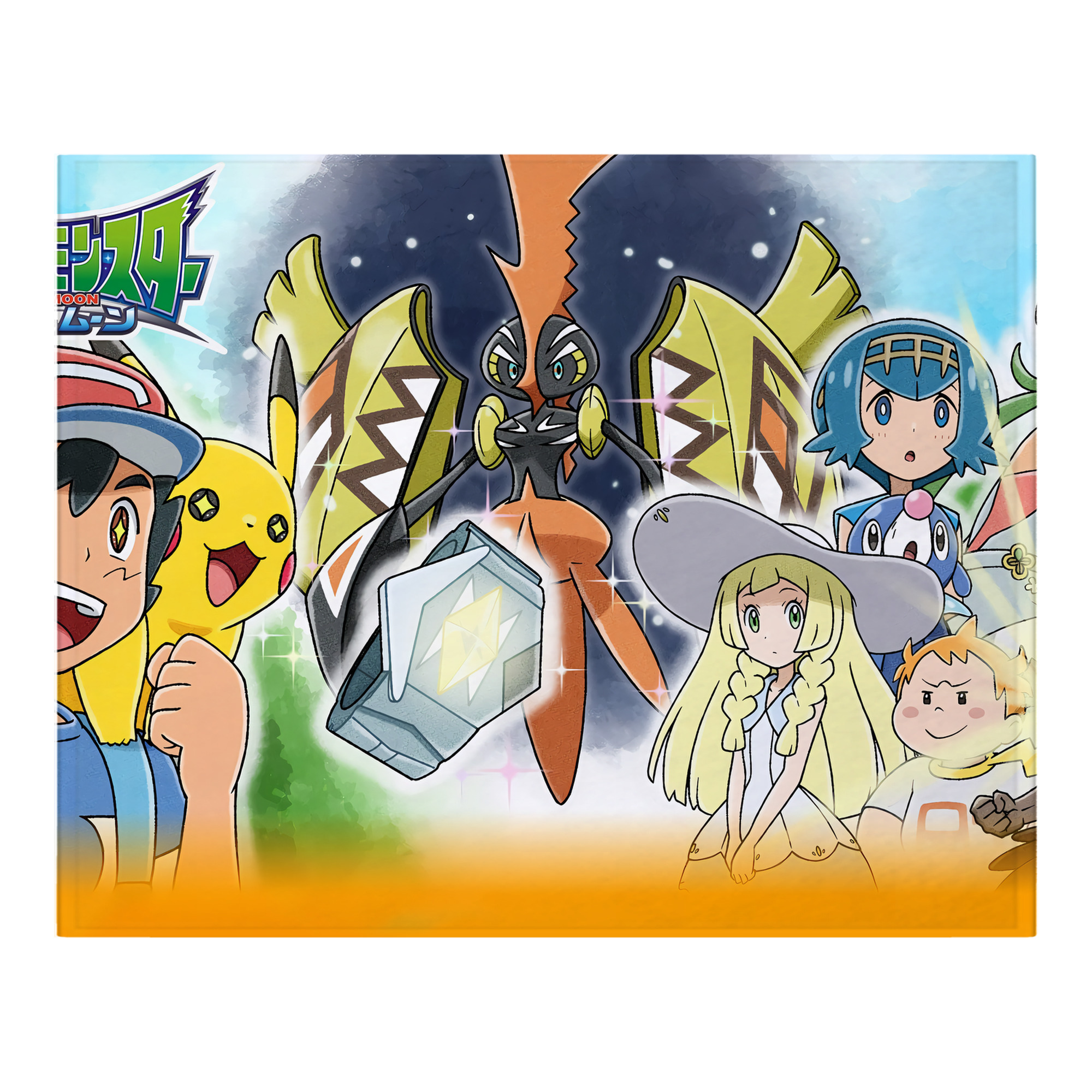 （画像用） ポケットモンスター Pokémon フランネルブランケット・多サイズ対応（横型）