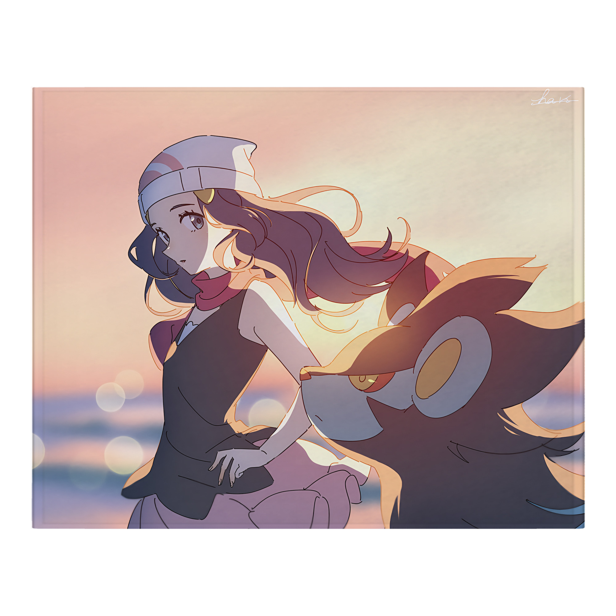 （画像用） ポケットモンスター Pokémon フランネルブランケット・多サイズ対応（横型）